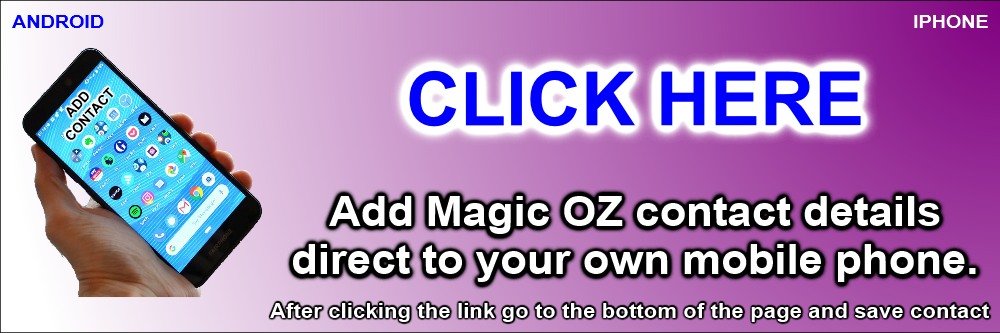 Contact Magic OZ Magician