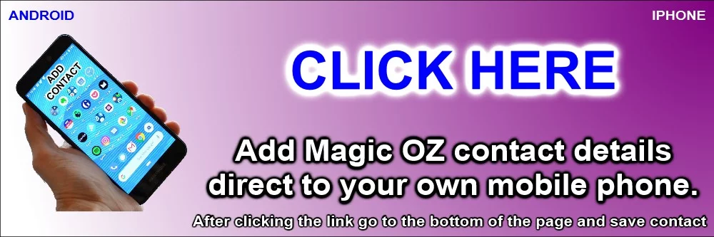 Contact Magic OZ Magician